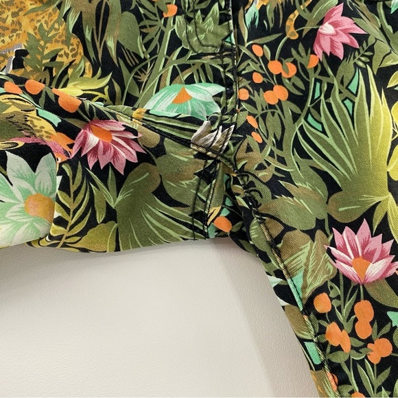Scotch & Soda Maison Scotch Les Bon Vivants Jungle Print Tapered Jeans exotic lo - Picture 13 of 14